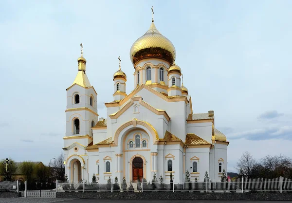 Weiße Kirche Mukatschewo Der Ukraine — Stockfoto