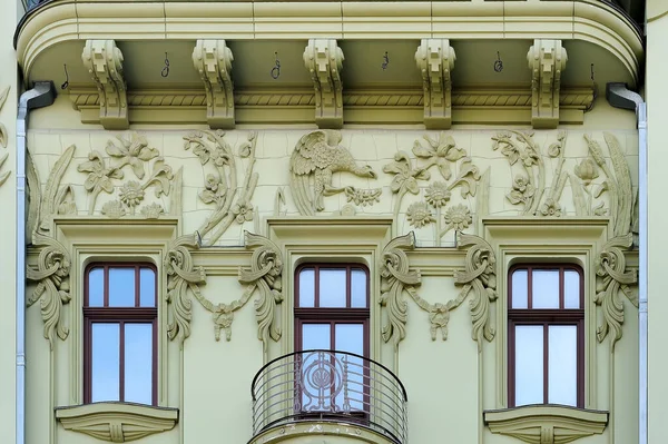 Fragment Ornate Old Building Odesa Ukraine — Stockfoto