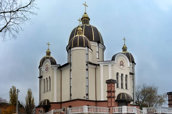 Evening View Temple Volyn Saints Rivne Ukraine — Stok fotoğraf