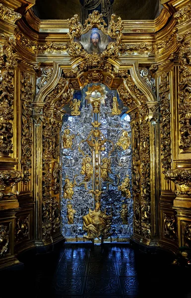 Portas Reais Ornamentadas Catedral Santa Sofia Kiev Ucrânia — Fotografia de Stock