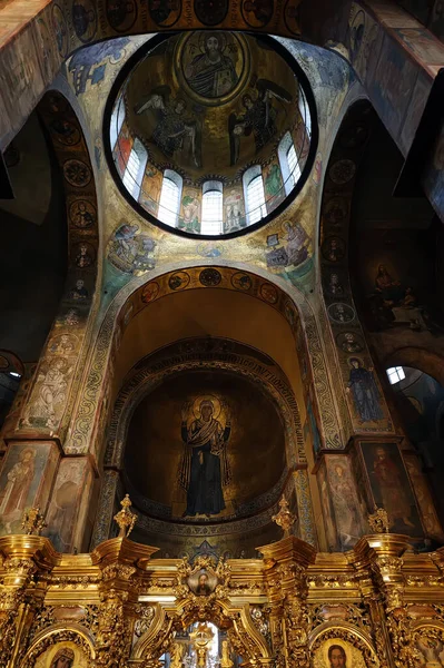 Interiör Sophia Cathedral Kiev Ukraina — Stockfoto