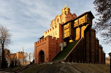 Akşam Kyiv Ukrayna 'da Altın Kapılar