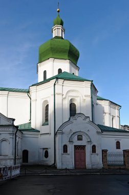 Ukrayna 'da Kyiv Caddesi' ndeki kilise.