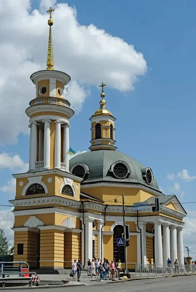 乌克兰基辅基督教堂的诞生 — 图库照片