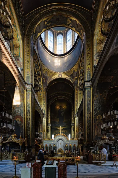 Interior Volodymyr Cathedral Kyiv Ukraine — ストック写真