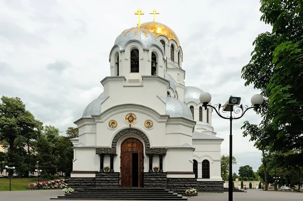 Alexander Nevsky Cathedral Kamianets Podilskyi Ukraine — Stock Photo, Image