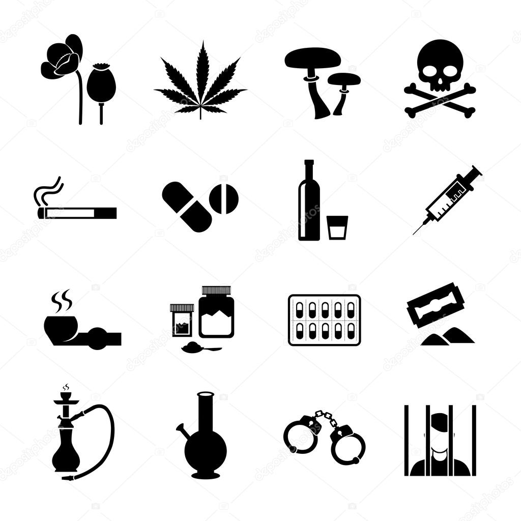 Narcotic drugs icon