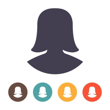 Kullanıcı profili: Beyaz arkaplanda izole edilmiş insanlar simgesi