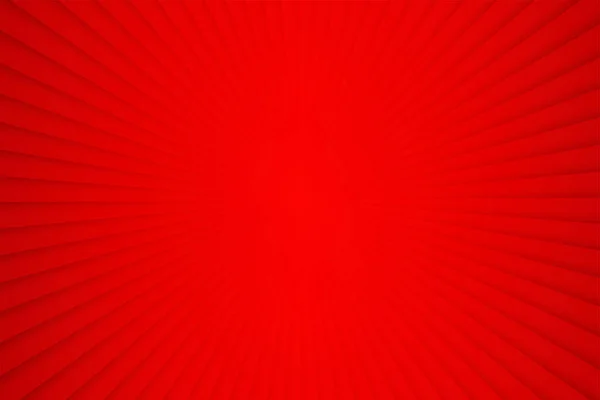 Red Ray Star Burst Background — ストックベクタ