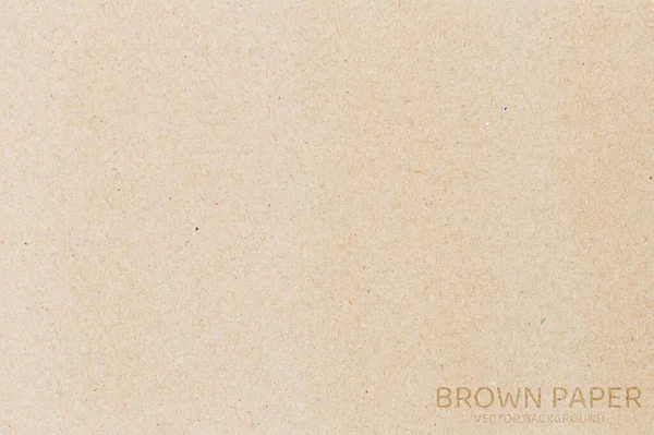 Brown Paper Texture Background Vector Illustration Eps — ストックベクタ