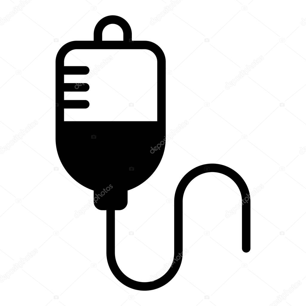 IV bag icon, Infuse Icon 