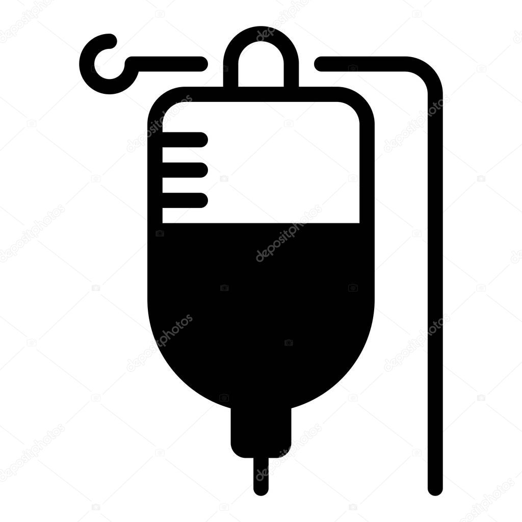 IV bag icon, Infuse Icon 