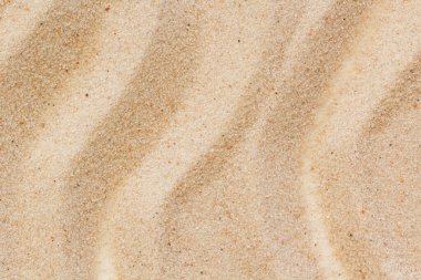 Wavy sea sand for background