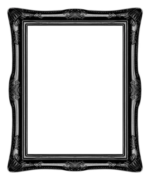 Antique Frame Isolated White Background Clipping Path — Stock Photo, Image