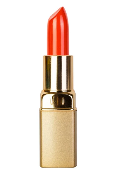 Beyaz arkaplanda izole edilmiş güzel ruj