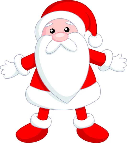 Babbo Natale cartone animato — Vettoriale Stock