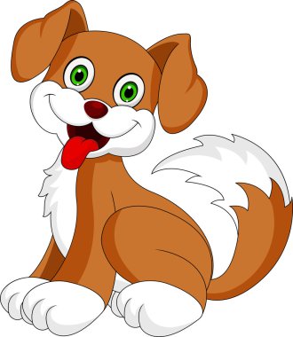 sevimli köpek çizgi film