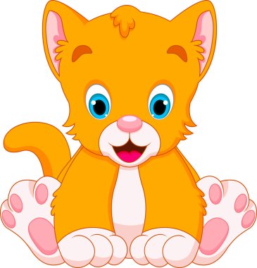 kedi çocuk çizgi film