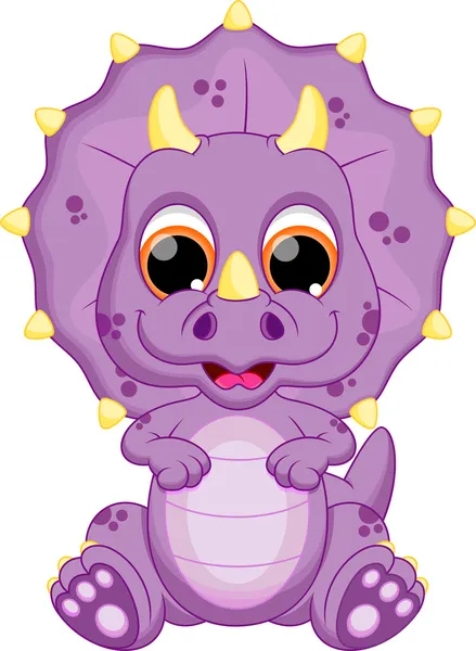 Dinosaur cartoon Royalty Free Stock Illustrations