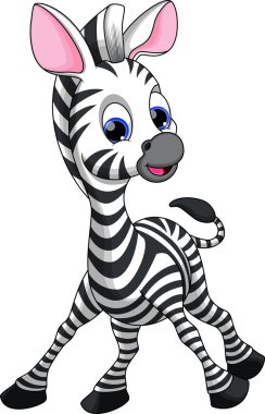 şirin zebra karikatür