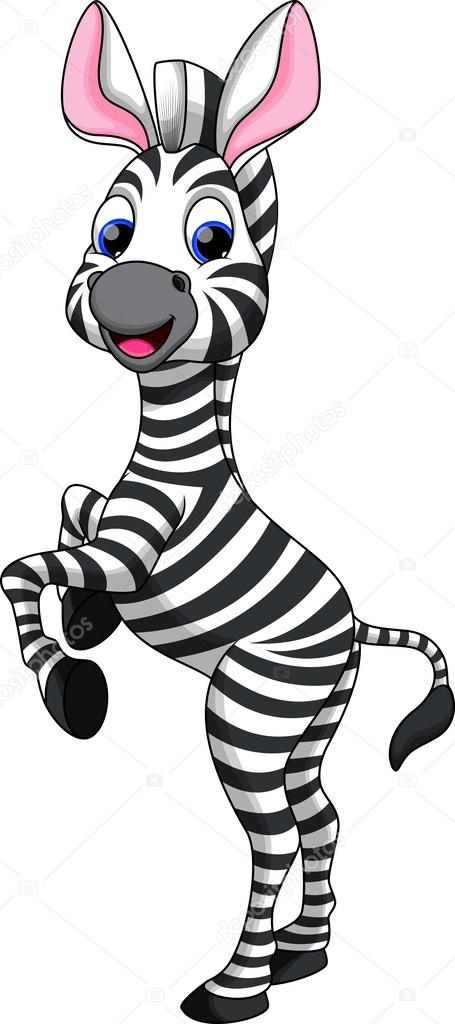 Cute zebra cartoon Stock Vector Image by ©irwanjos2 #41458237