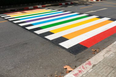 Gökkuşağı Yürüyüşü Onur Ayı festivalini karşılıyor. Gökkuşağı gururu lezbiyen, gey, biseksüel, transseksüel ve LGBTQ gururunun bir sembolüdür. Haziran 'da LGBTQ sosyal hareketi.
