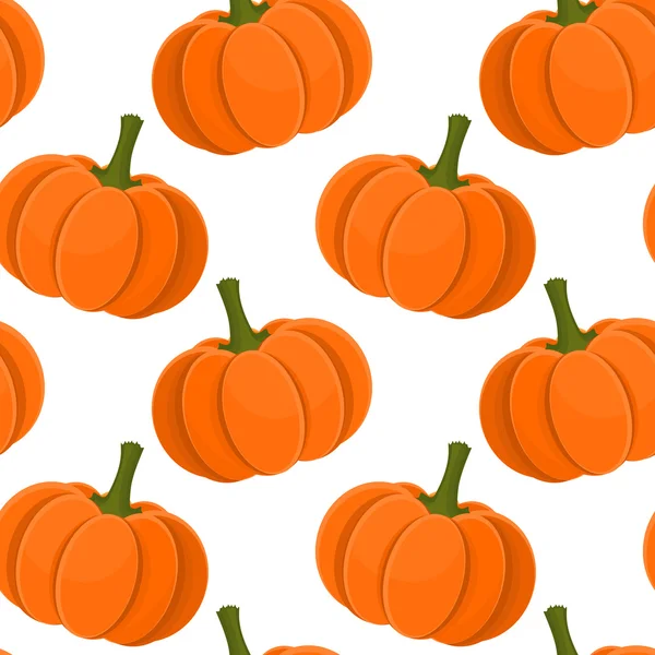 Pumpkin seamless pattern — стоковый вектор