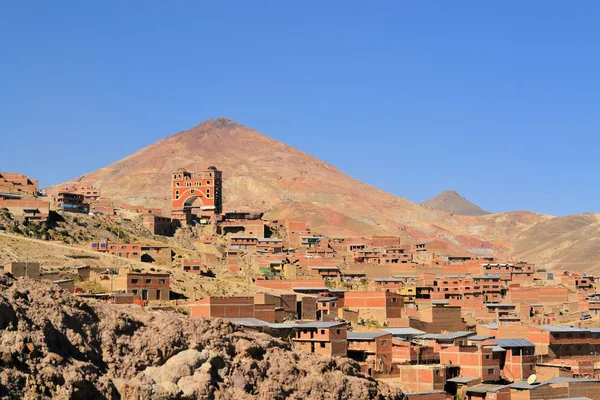 Mijnen van Cerro rico in bolivia — Stockfoto