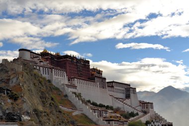 Potala Palace in Lhasa, Tibet clipart