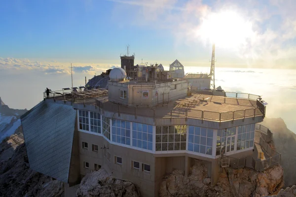 Zugspitze, Almanya'nın üst — Stok fotoğraf