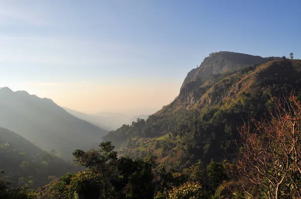 Ella rock w sri lanka — Zdjęcie stockowe