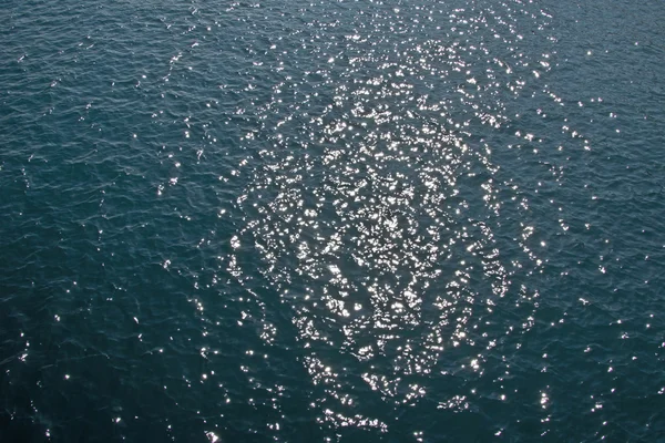 青い水の波紋 — ストック写真