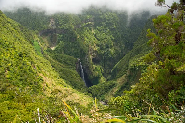 Cascada en Reunión — Foto de Stock