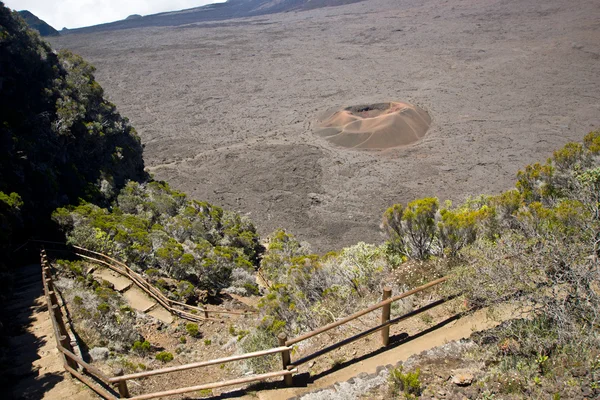 Piton de la Fournaise volcano — Stock Photo, Image