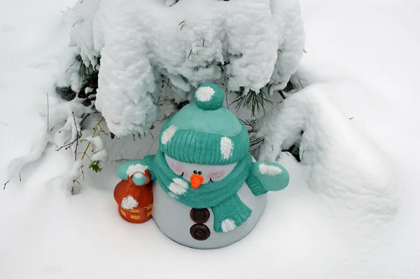 Boneco de neve — Fotografia de Stock