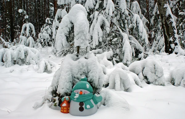 Schneemann — Stockfoto