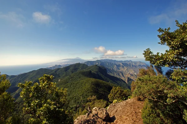 Vista das Montanhas Anaga — Fotografia de Stock