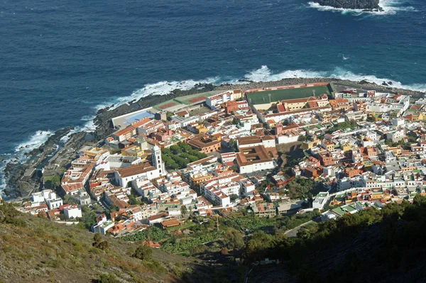Garachico - View from above — Stock Photo, Image