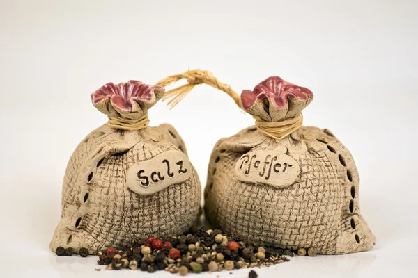 Salt and Pepper — Stock Photo, Image