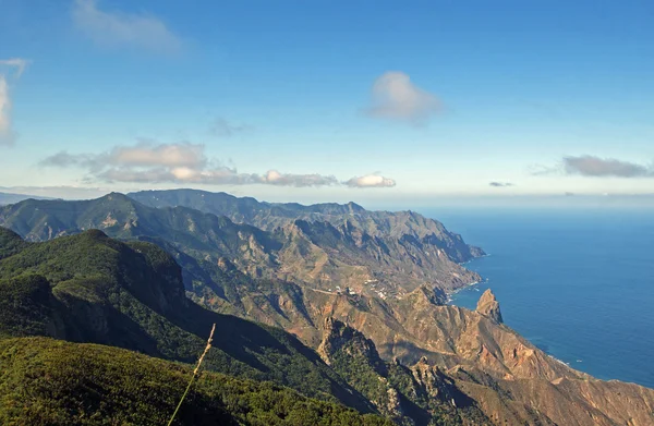 Vista desde las montañas de Anaga — Foto de Stock