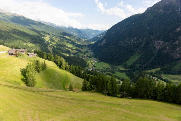 Вид Долину Біля Хайлігенблута Каринтія Австрія — стокове фото
