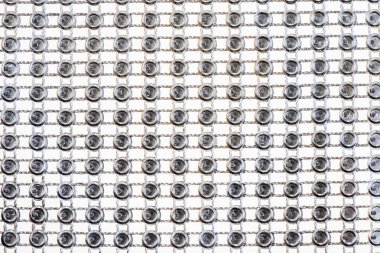 Dekorasyon ve arkaplan olarak küçük gümüş elmaslar