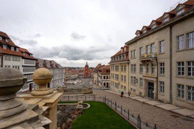 Gotha, Özgür Thüringen Şehri - tarihi belediye binası olan merkez market