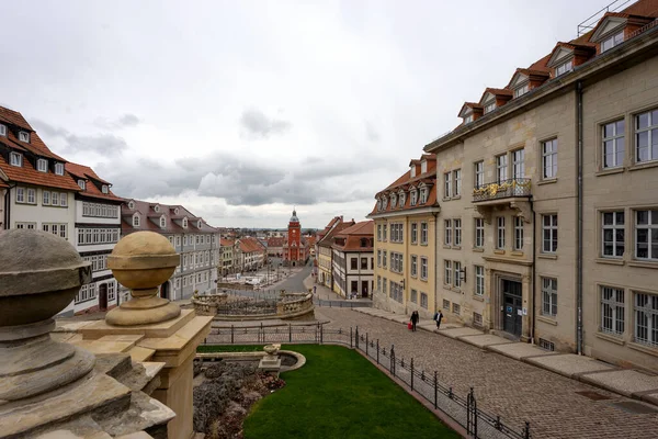 Gotha, Özgür Thüringen Şehri - tarihi belediye binası olan merkez market