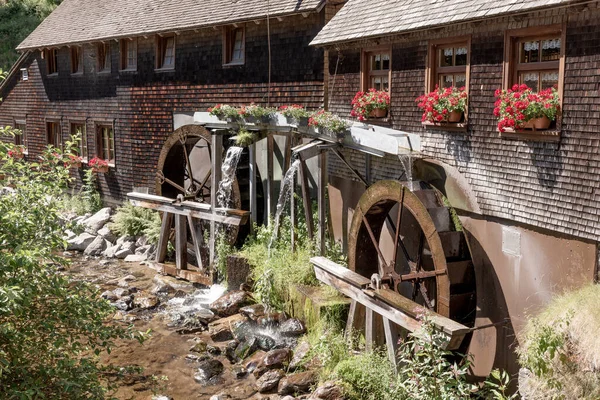 Old Water Mill Black Forest Germany — ストック写真