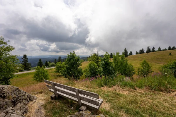 View Resting Place Kandel Mountain Valley Black Forest Germany —  Fotos de Stock