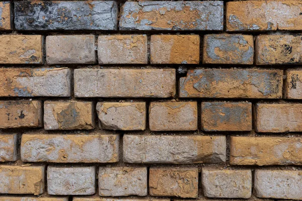 Старая Стена Кирпичей Камней Фуг — стоковое фото