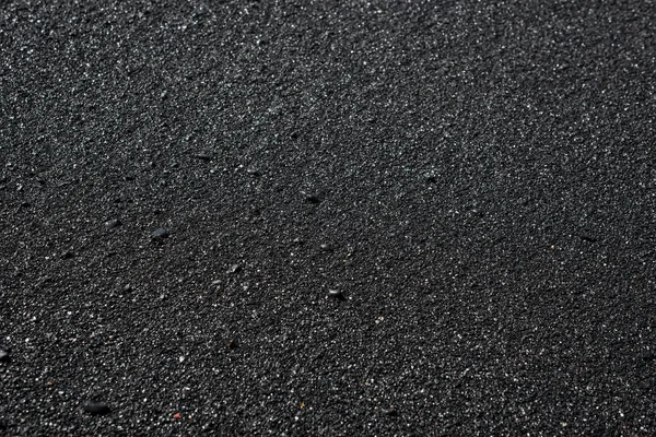 Close Picture Vulcanic Black Sand — Stock Photo, Image