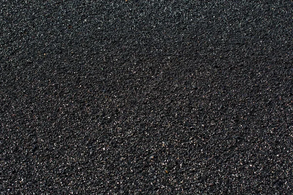 Close Picture Vulcanic Black Sand — Stock Photo, Image