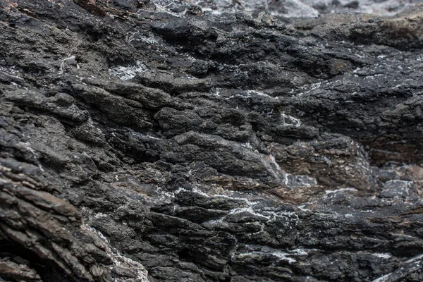 灰瓦火山岩的结构和背景 — 图库照片